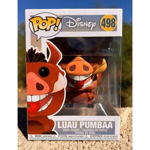 Funko Pop! Disney - Lion King - Luau Pumbaa (#498, NEW)